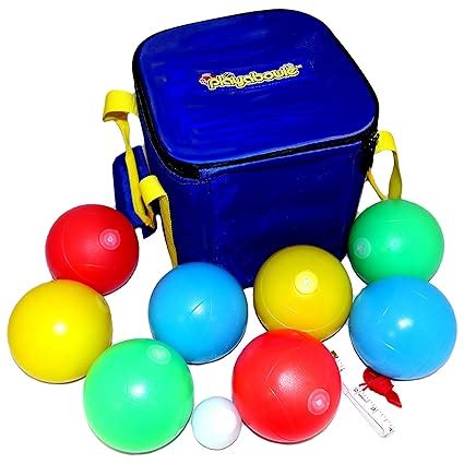 glow bocce ball set|playaboule lighted glow balls.